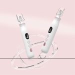 Máquina de furadeira de unha com luz LED 360° e display LCD, furadeira de unha recarregável de 10 velocidades