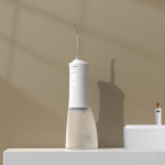Irrigador oral portátil com carga USB, fio dental recarregável com jato de água, à prova d'água, ipx7, fio dental de água