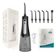 Cinco modos de trabalho com grande tanque de água de 350ml irrigador oral 7