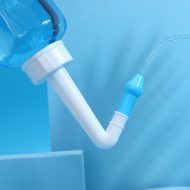 Garrafa portátil do líquido de limpeza do nariz da irrigação da arruela de limpeza nasal da irrigação nasal 8